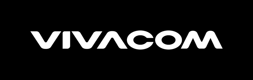 Vivacom logo White